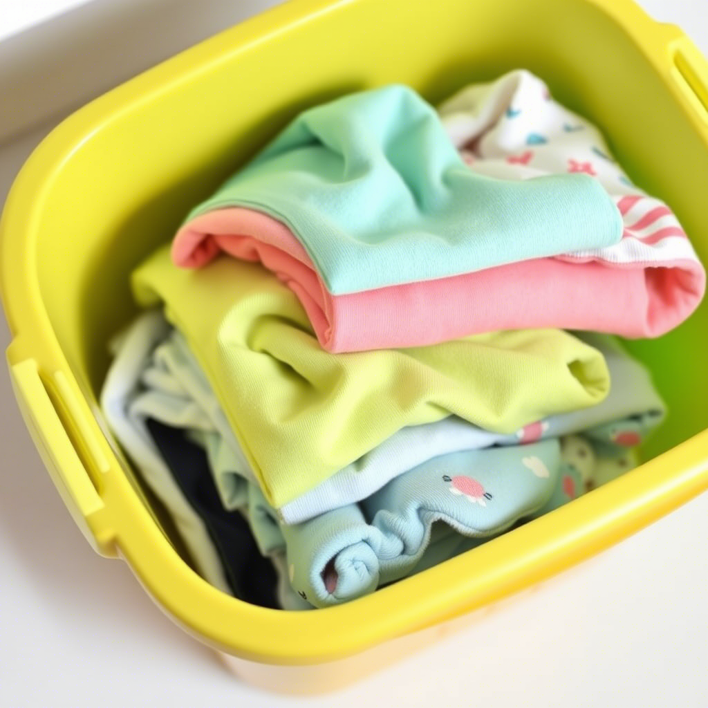 Keeping Baby Clothes Organized How To Fold Baby Clothing Properly