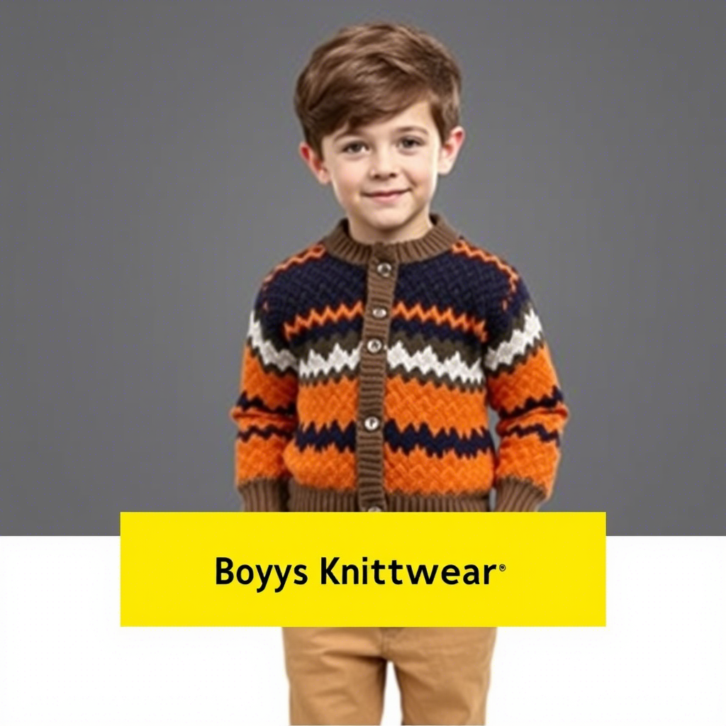 Boys knitwear wholesale, sweaters and cardigans for kids