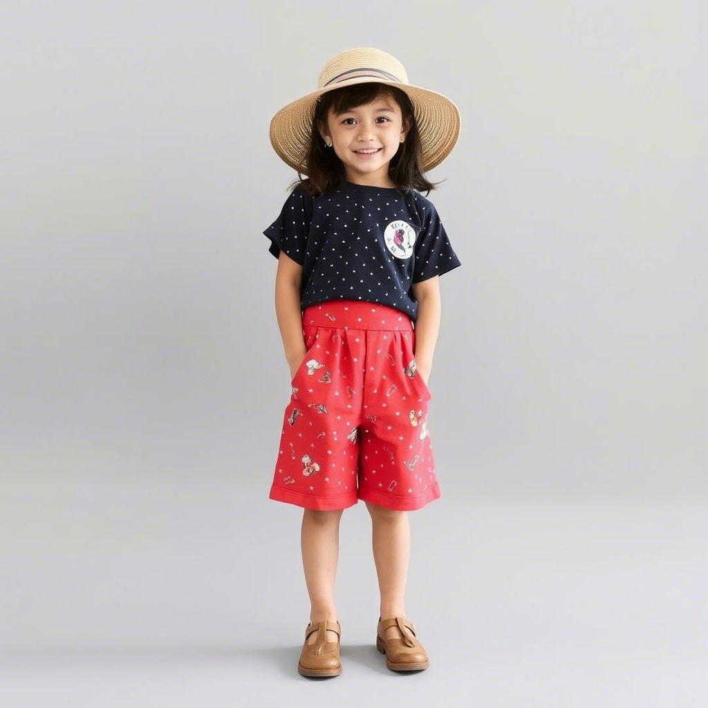 Chinese kids’ clothing suppliers showcasing adorable summer outfits for kids