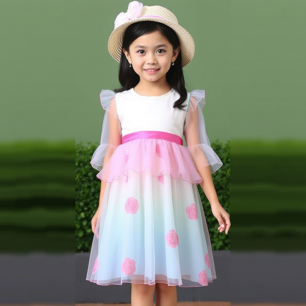 Colorful dresses and skirts for young girls wholesale