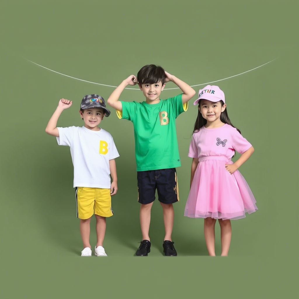 Colorful kids’ apparel wholesale suppliers in China market