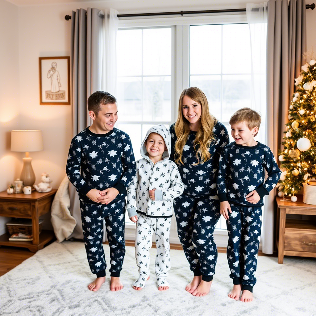 Matching Pajamas For The Whole Family To Wear All Year