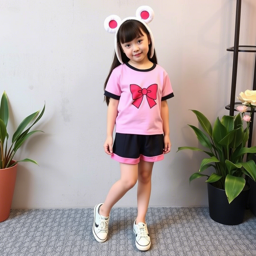 Cute anime inspired clothing sets for girls bulk order