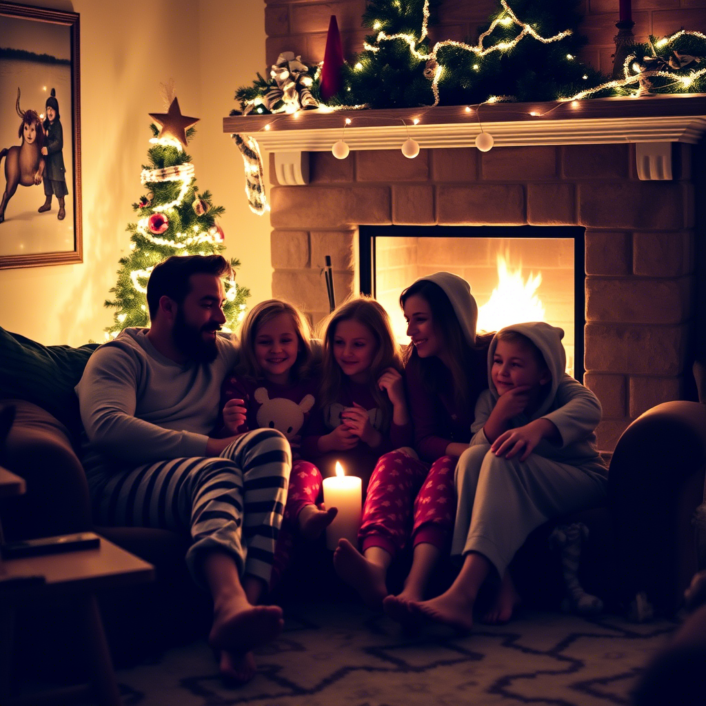 Kids Christmas Pajamas For Family Matching
