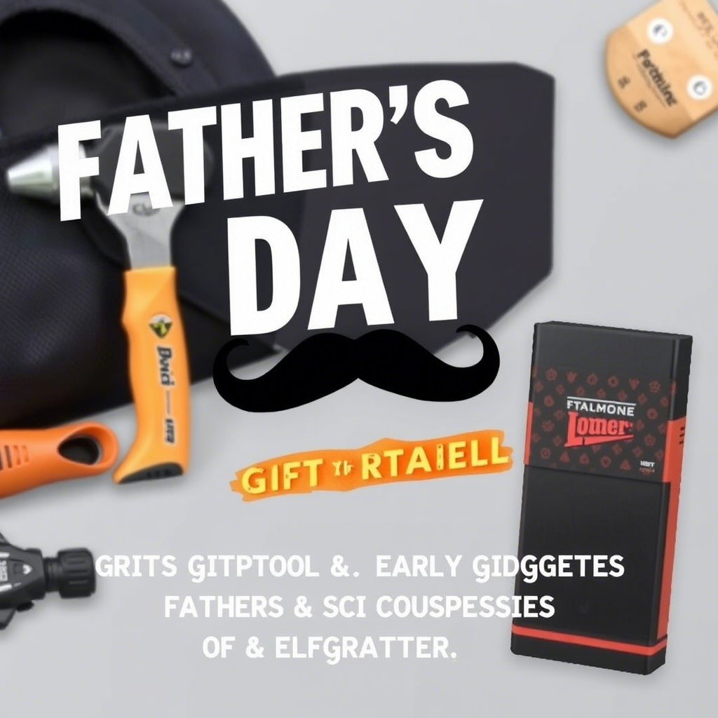 “Father’s Day gift ideas with tools and gadgets”