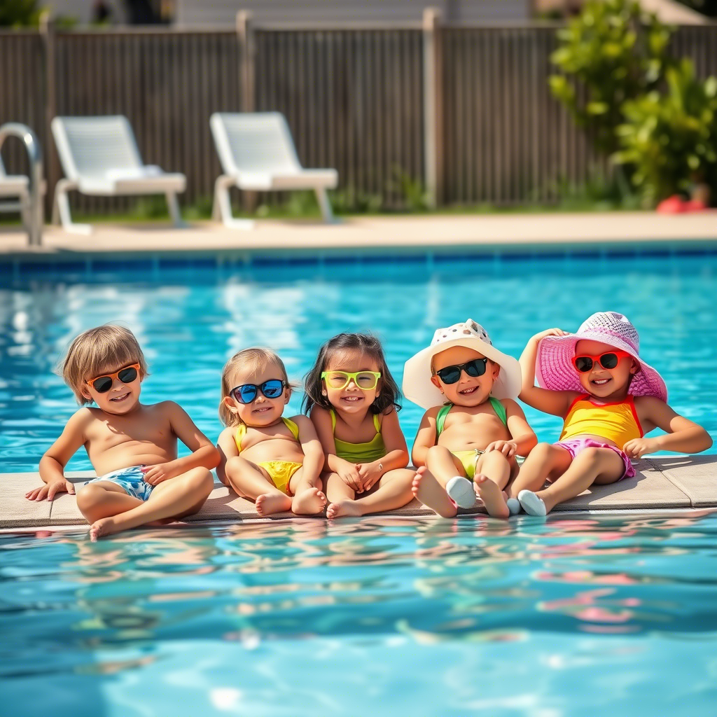 Summer Kids Clothing Essentials Lightweight Tops Shorts And Swimwear Collections