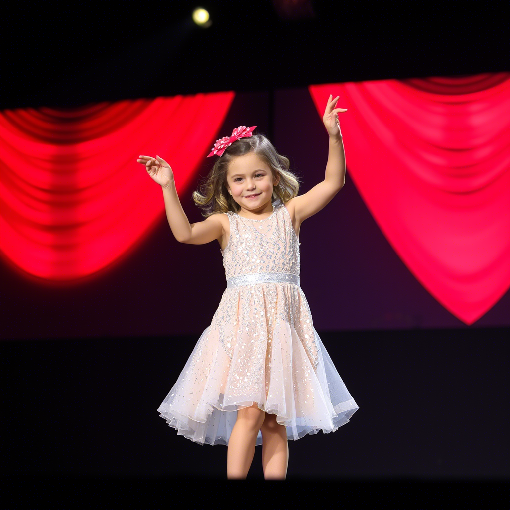 Sequined Dresses for Little Girls