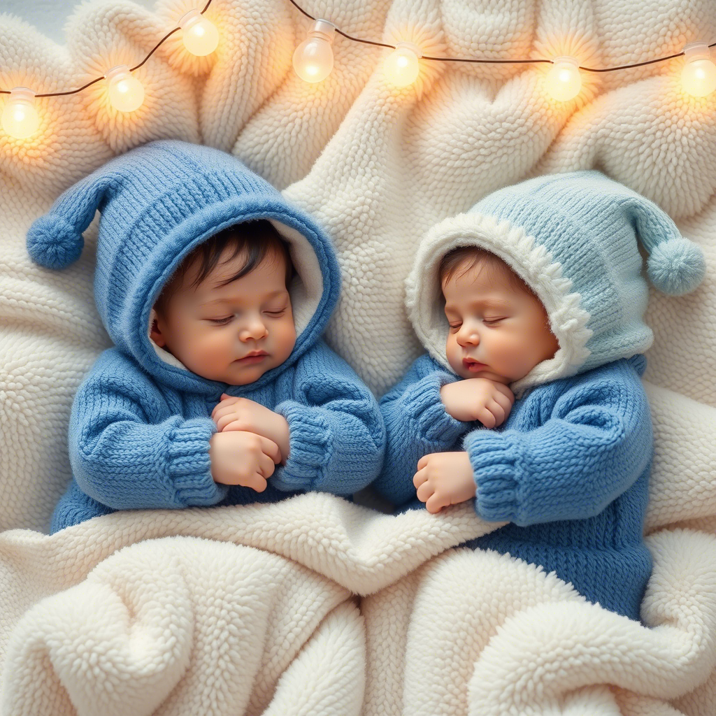 Little ones snuggled up in warm, fuzzy wholesale sleepers