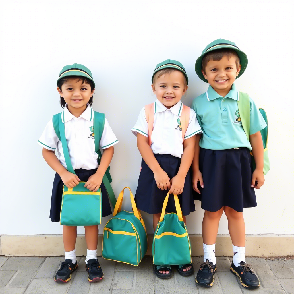 Back To School Kids Clothing Stylish Uniforms Backpacks And Matching Accessories
