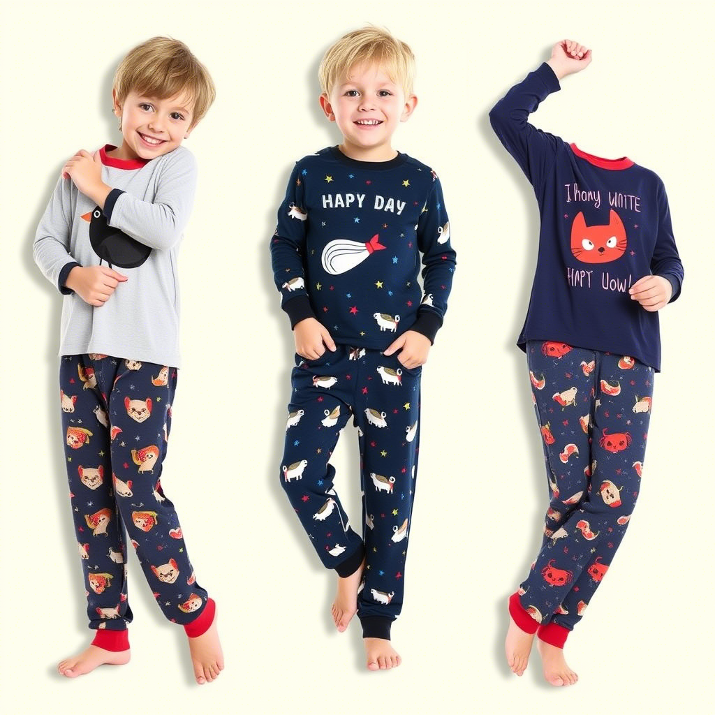 Soft and cozy toddler pajamas with fun designs for resellers