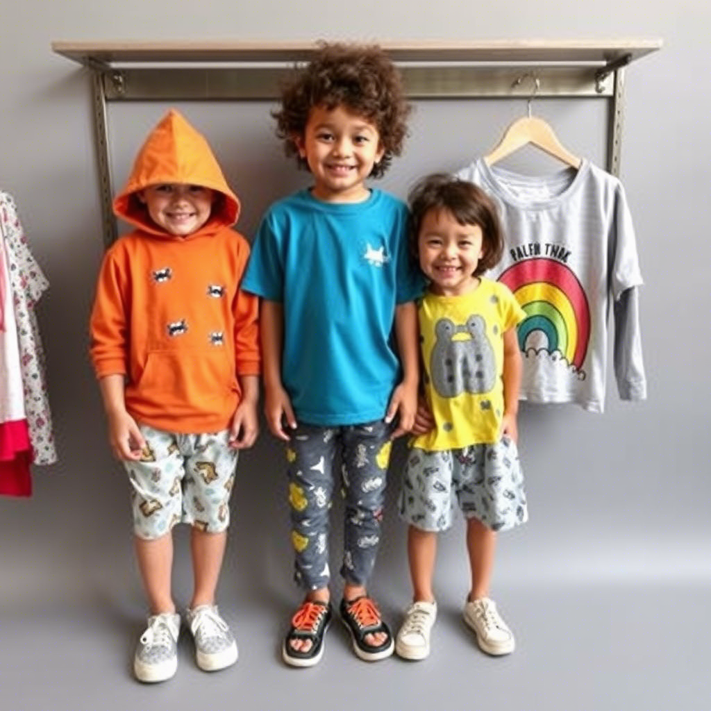 USA-based kids’ clothing manufacturer with diverse designs