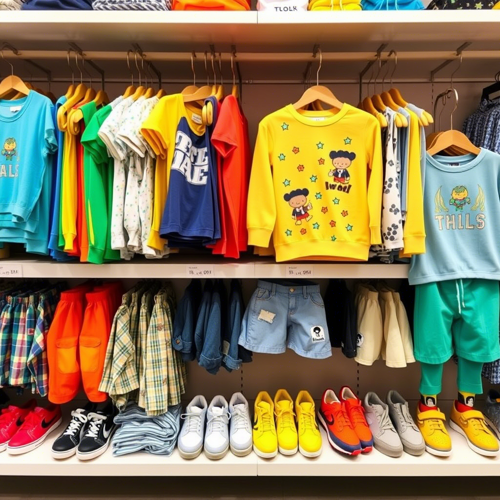 4. Wholesale Kids Apparel Clothing for Boys and Girls