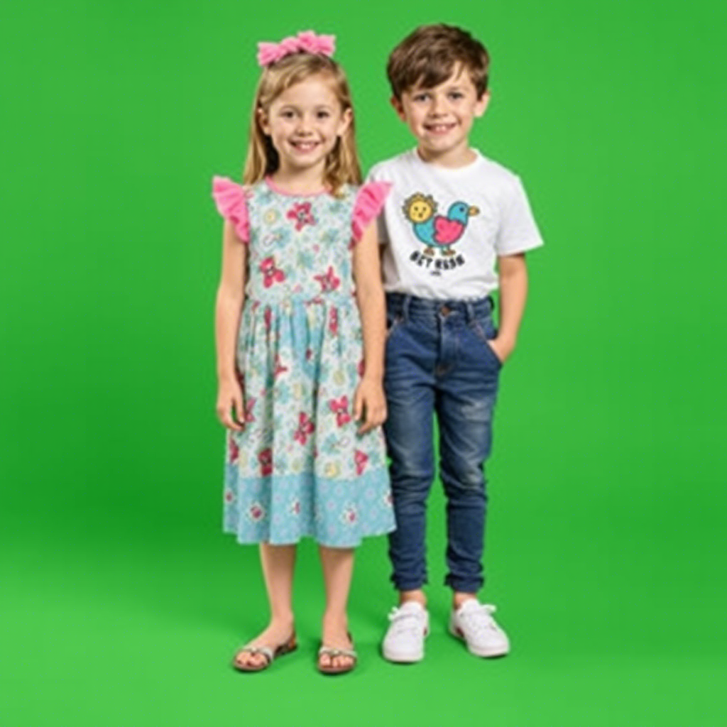 8. Kids Dresses and Tops for Girls and Boys Fashion Wholesale