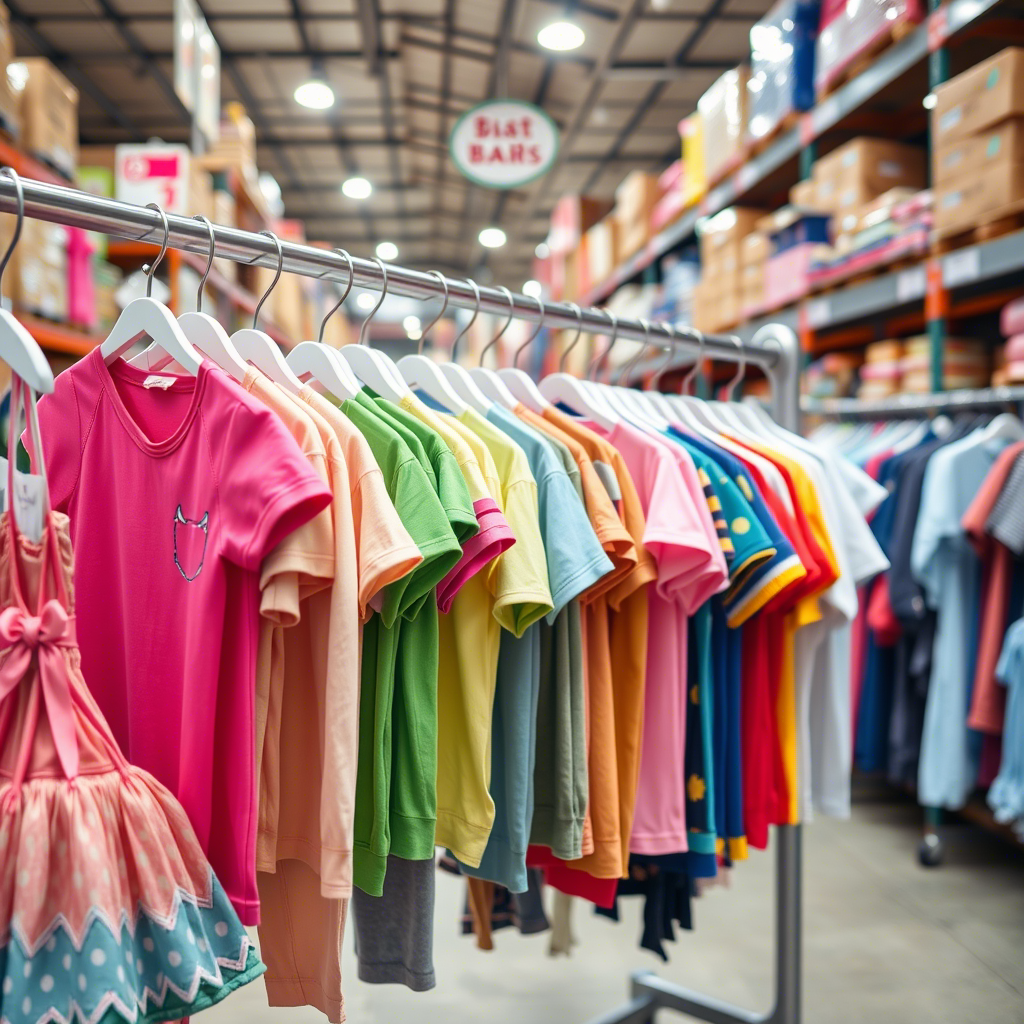 Wholesale Clothing Distributor for Kids Apparel