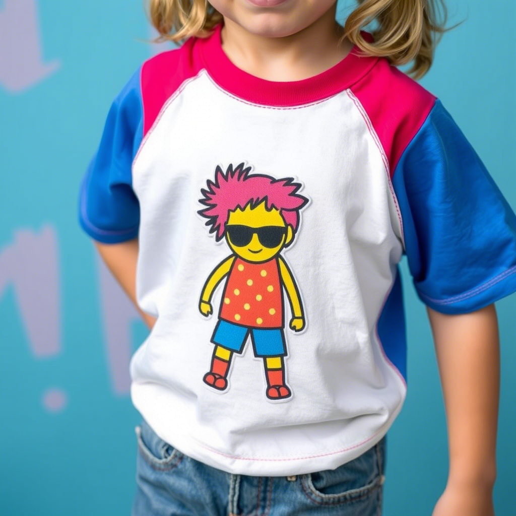 Vibrant kids’ clothing with custom designs for fashion brands