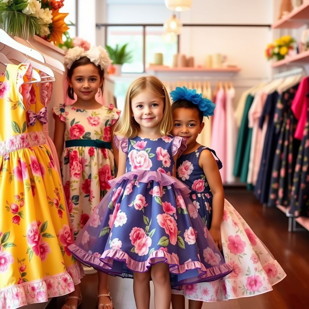 Kids Dress and Skirt Collections for Boutiques