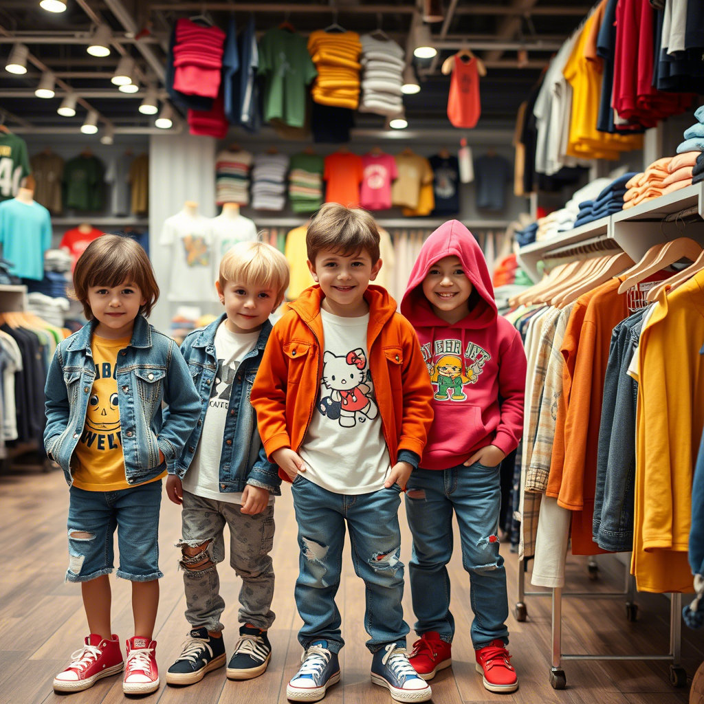 Wholesale Kids Apparel Manufacturers in USA