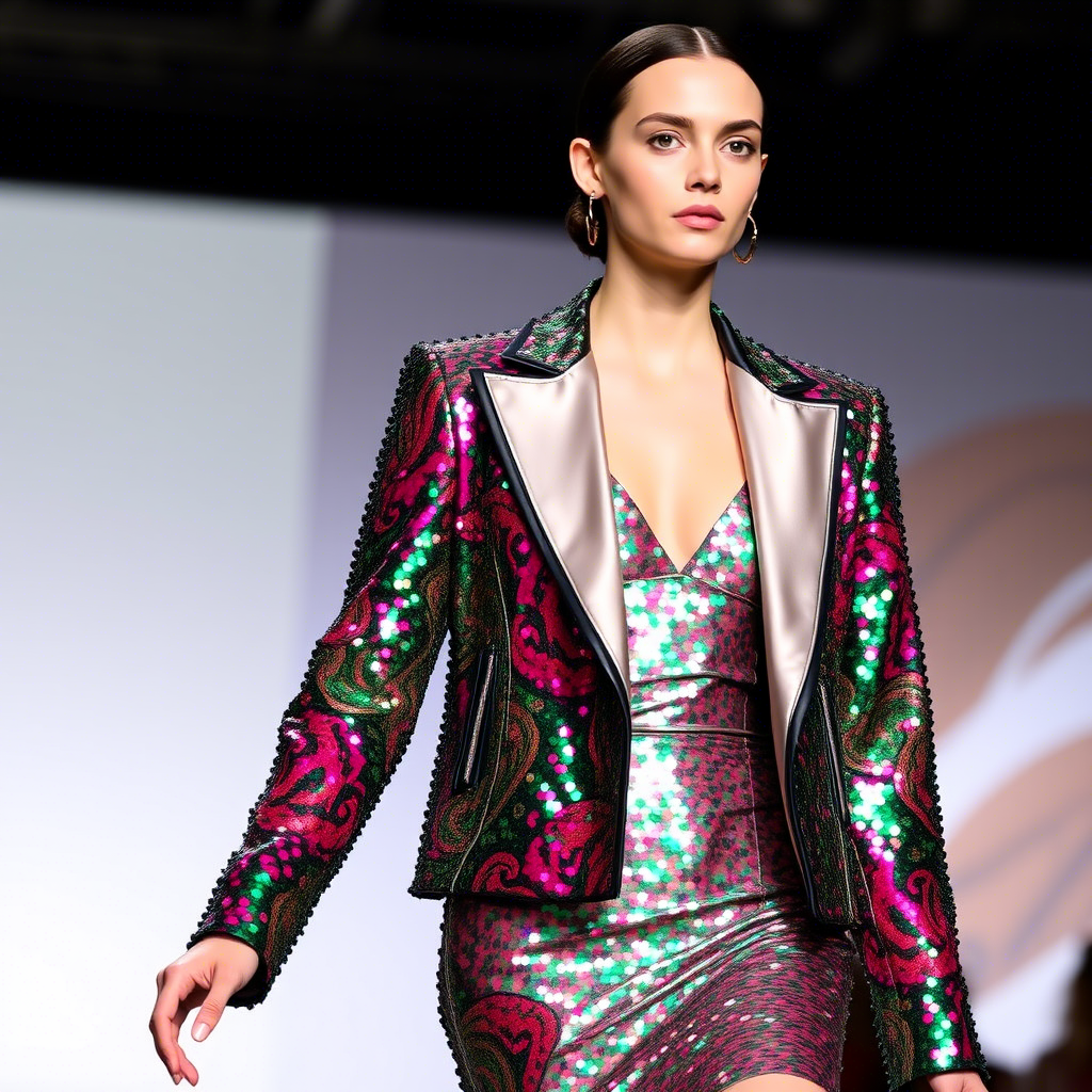 Girls Sequined Jacket and Dress Wholesale Fashion