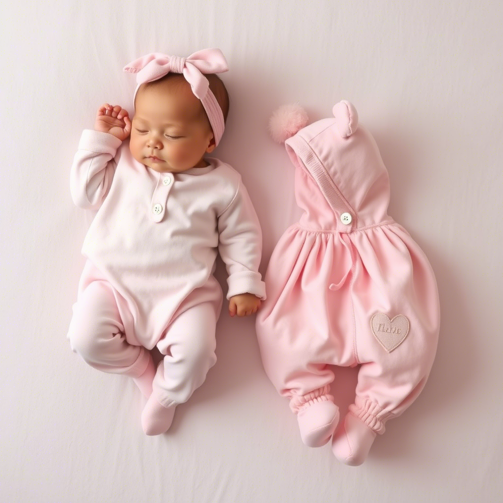Wholesale baby clothes for newborns, soft pastel hues