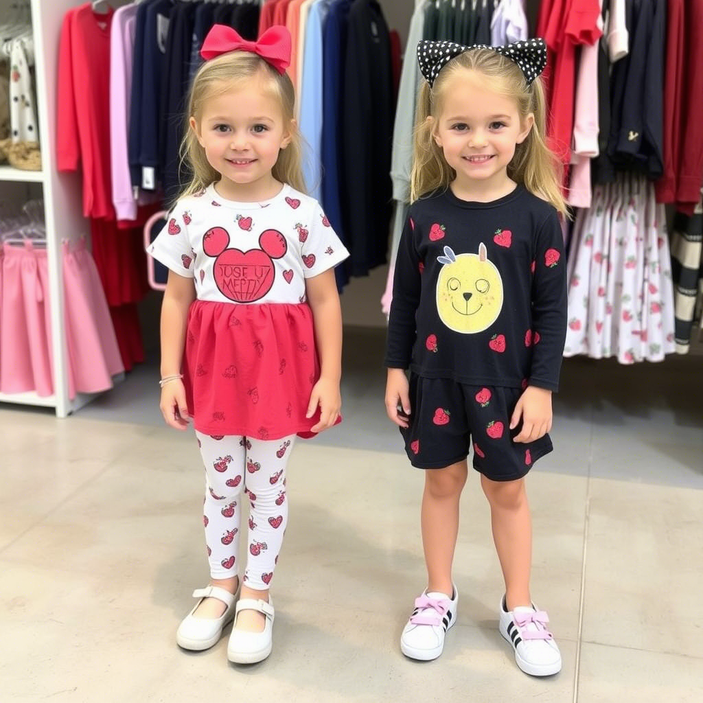 Wholesale children’s clothing made in USA, adorable designs
