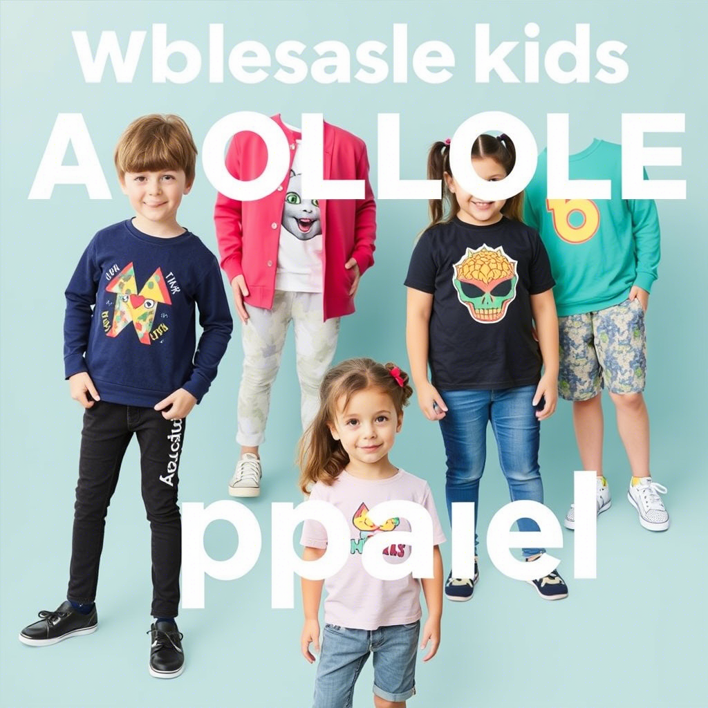 Wholesale kids apparel catalog featuring diverse styles and designs