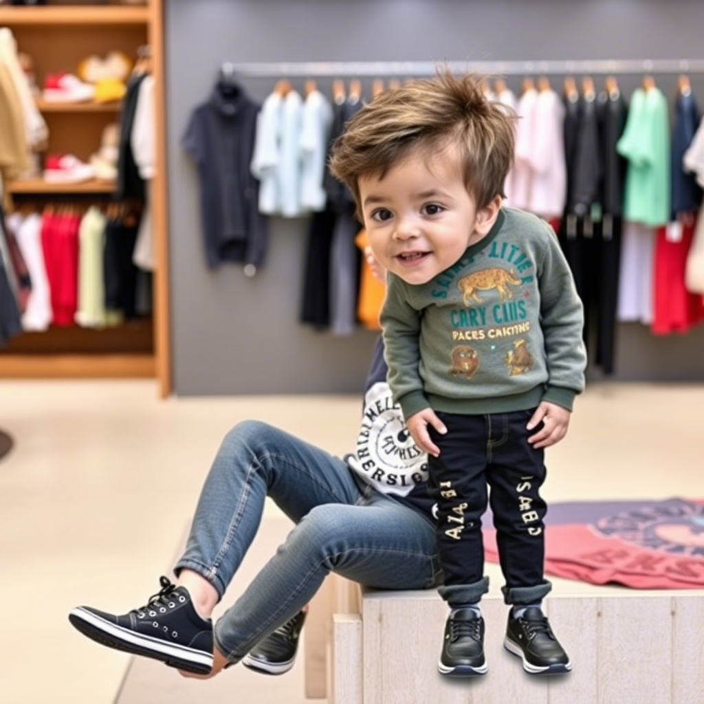 Wholesale kids clothing suppliers showcasing their latest apparel collection