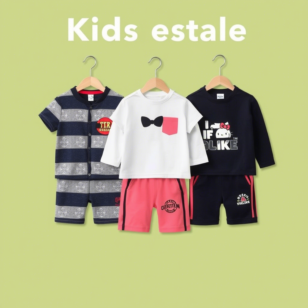 Wholesale kids’ fashion clothing for girls and boys with trendy designs
