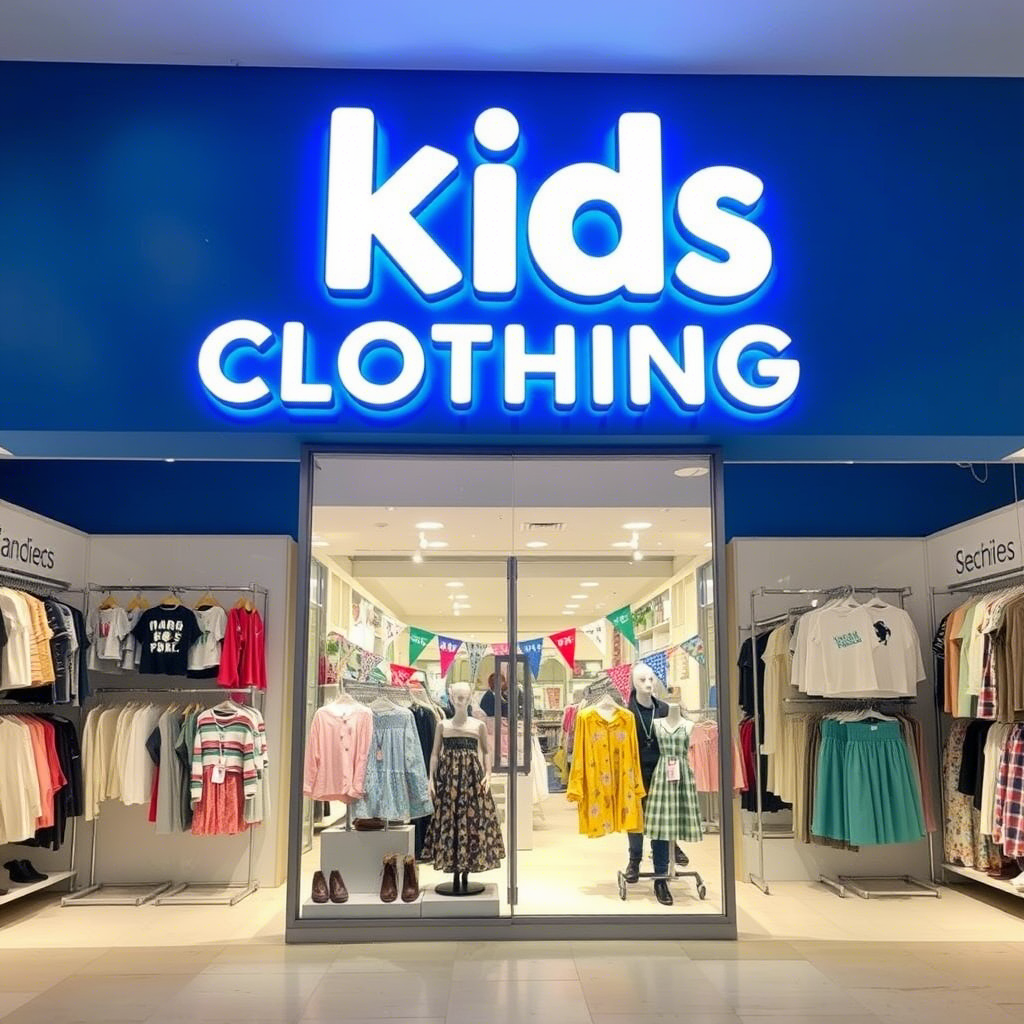 Wholesale kids’ fashion clothing store in America