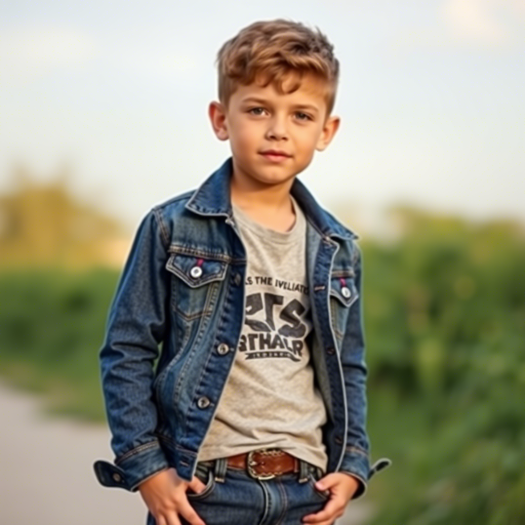 Kids Jeans and Jackets for Casual Wear