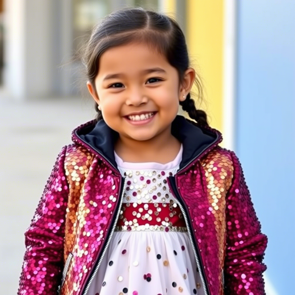 Girls Sequined Jackets and Dresses for Kids Online